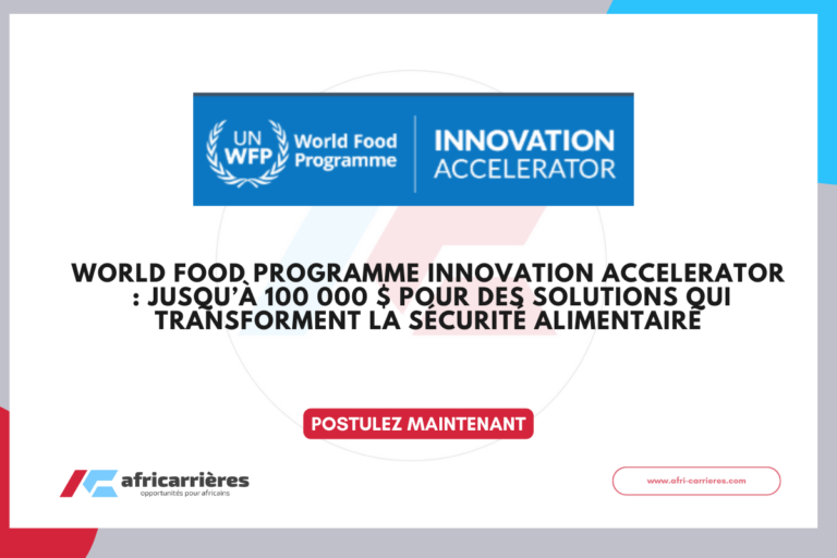 World Food Programme Innovation Accelerator 2026