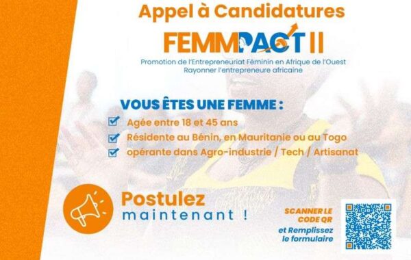 Appel a Candidatures Programme FEMMPACT II