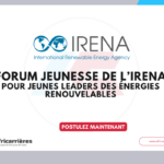 Forum jeunesse de l’IRENA 2027 à Abu Dhabi : jusqu’à 40 places entièrement financées    – Appel à candidatures