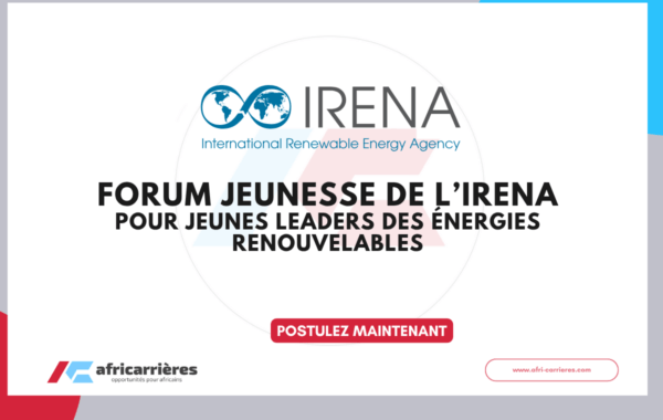 IRENA Youth Forum 2027 pour jeunes leaders des énergies renouvelables