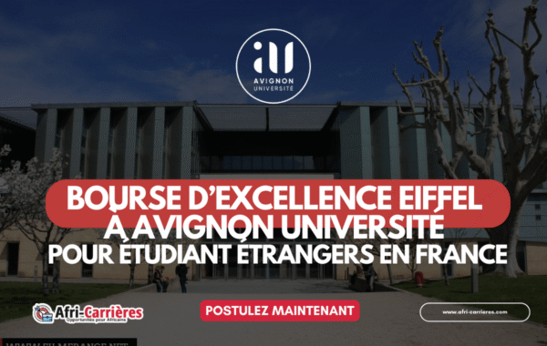 Bourse Eiffel Univ Avignon en France