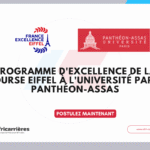 Bourse Eiffel 2027-2028 à l’Université Paris-Panthéon-Assas en France : Guide complet pour les étudiants internationaux