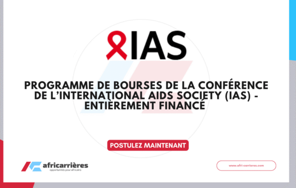 AIDS Society lance le programme de bourses de la Conference 2026