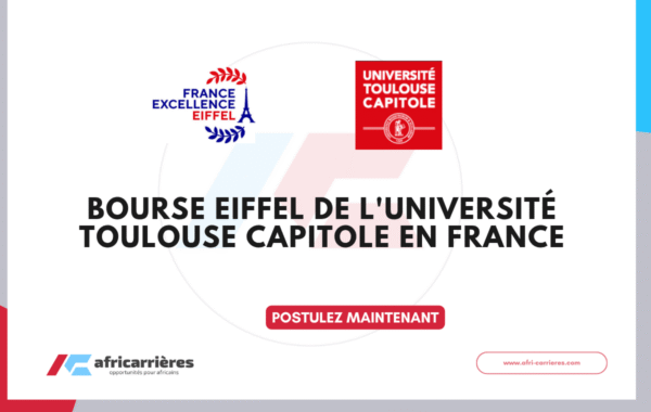 Bourse Eiffel 2026 2027 de lUniversite Toulouse Capitole en France