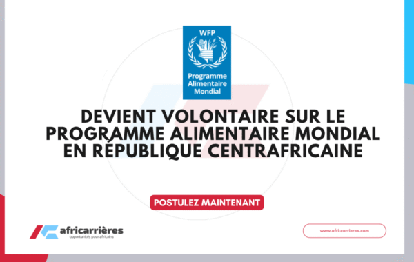 Devient Volontaire PAM Programme Alimentaire Mondial 2026