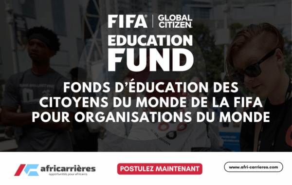 FIFA Global Citizen Education Fund 2025 pour organisations du monde