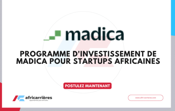 Madica Investment Program 2025 pour startups africaines