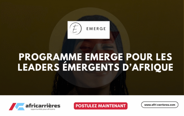 Programme EMERGE 2026 de la Fondation Mastercard de TheBoardroom Africa pour les leaders emergents dAfrique