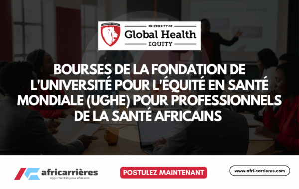 Programme de Master of Science in Health Professions 20262027 de la Fondation Mastercard