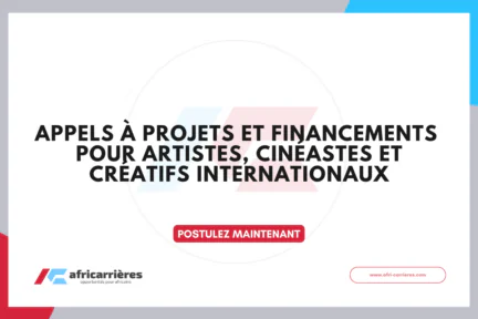 Appels à projets et financements 2026-2027 pour artistes, cinéastes et créatifs internationaux