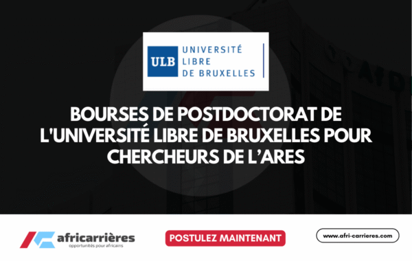 Bourses de postdoctorat de lUniversite Libre de Bruxelles 2026 pour chercheurs 1