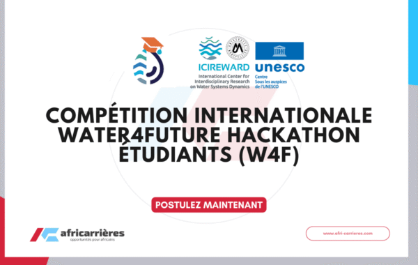 Competition internationale Water4Future Hackathon Etudiants 2025 W4F