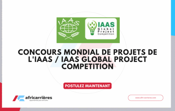 Concours mondial de projets de lIAAS IAAS Global Project Competition 2026