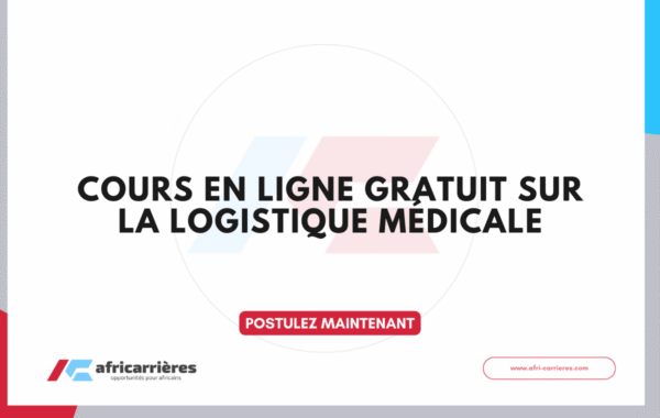 Cours en ligne gratuit sur la logistique medicale