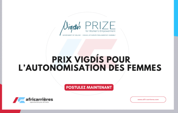 Prix Vigdis pour lautonomisation des femmes 2026