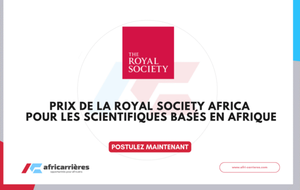 Prix de la Royal Society Africa pour les scientifiques bases en afrique