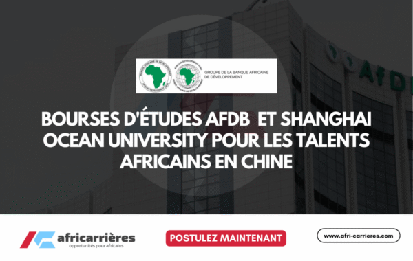 Programme de bourses AFDB et SHOU 2026 pour talents africains en Chine
