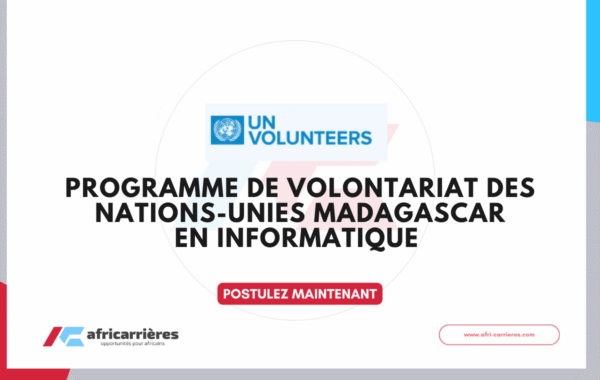 Programme de volontariat du PNUD Madagascar en Informatique 2026