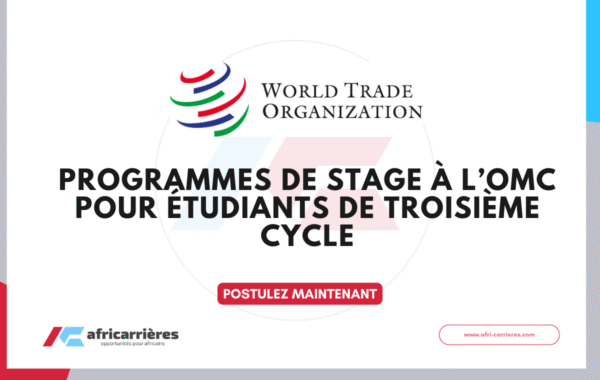Trois 03 programme de stage de lOMC pour etudiants de troisieme Cycle