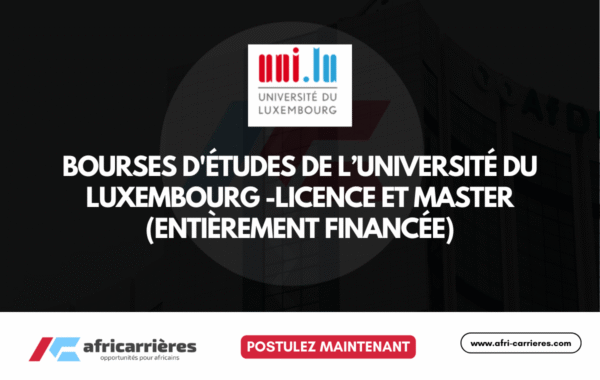 bourses de lUniversite du Luxembourg pour lannee academique 2026 2027
