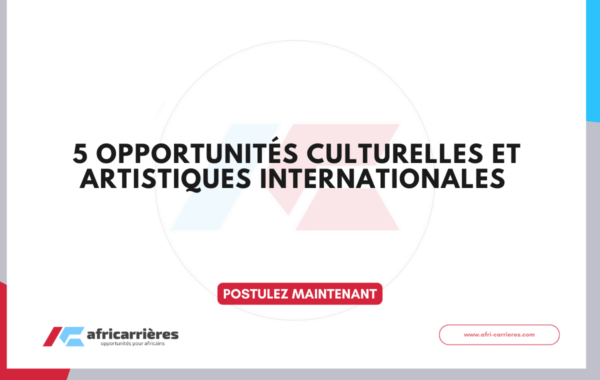 5 opportunites artistiques internationales