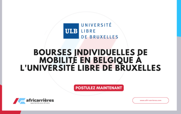 Bourses individuelles de mobilite en Belgique 2026 2027 a lUniversite libre de Bruxelles