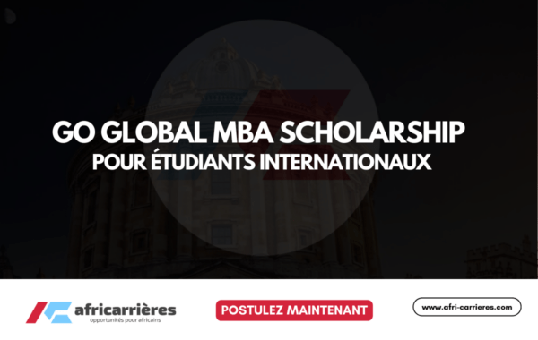 Go Global MBA Scholarship 2026 pour etudiants internationaux
