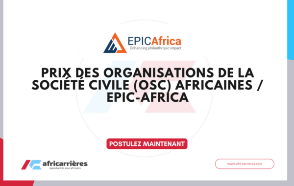 Prix des OSC Africaines 2026 pour organisations et individus