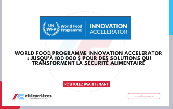 World Food Programme Innovation Accelerator 2026