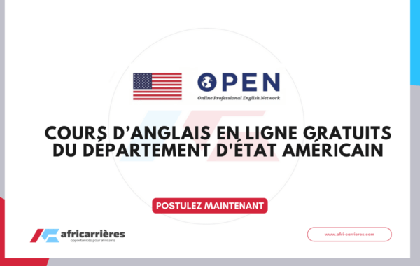cours DANGLAIS EN LIGNE gratuits du Departement dEtat americain