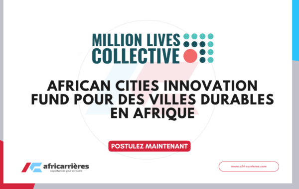 African Cities Innovation Fund 2026 Appel a innovations pour des villes durables en Afrique