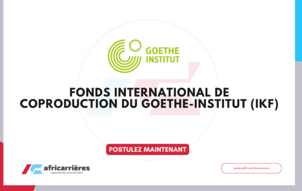 Fonds international de coproduction du Goethe Institut IKF 2026