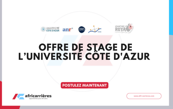 Offre de Stage de lUniversite Cote dAzur 2026 1