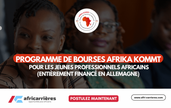 Programme AFRIKA KOMMT 2025 pour les jeunes professionnels africains Entierement finance en Allemagne