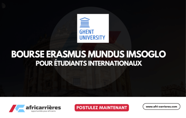 Programme de bourse Erasmus Mundus IMSOGLO 2026 pour etudiants internationaux