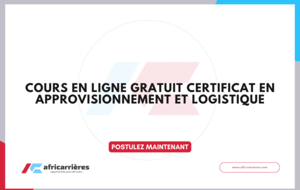 Certificat en Approvisionnement et Logistique