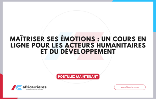 Cours en ligne gratuit Maitriser ses emotions