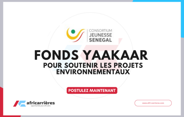 Fonds Yaakaar 2026 pour soutenir les projets environnementaux