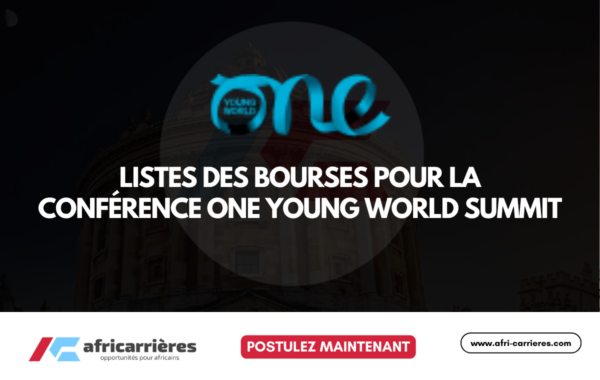 Listes des Bourses One Young World 2026 pour participer au Sommet en Afrique du Sud 1