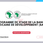 Programme de stage de la BAD – Banque Africaine de Développement 2027 pour jeune professionnel Session 1