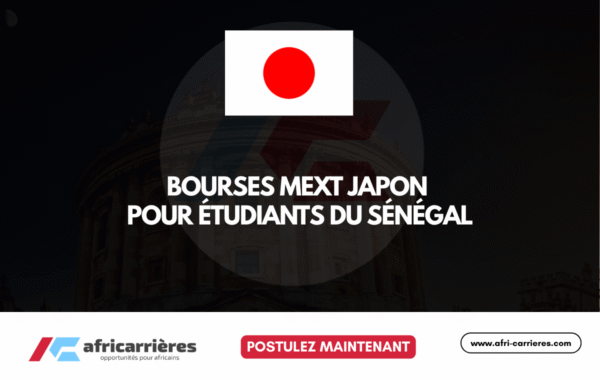Bourses MEXT Japon pour etudiants du Senegal