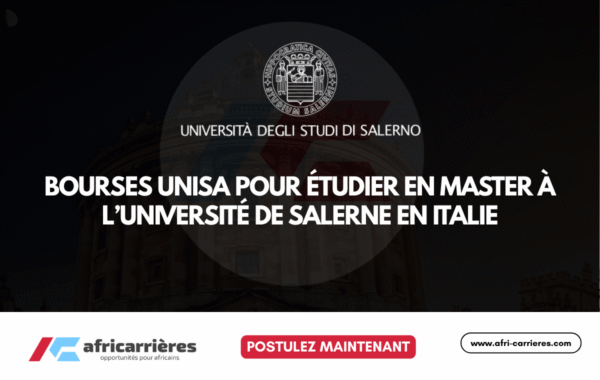 Bourses UNISA 2026 2027 pour Etudier en master a lUniversite de Salerne en Italie