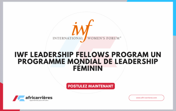 IWF Leadership Fellows Program 2026 2027 programme mondial de leadership feminin