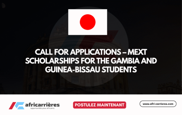 MEXT Japan Scholarships Gambia Guinea Bissau 2026