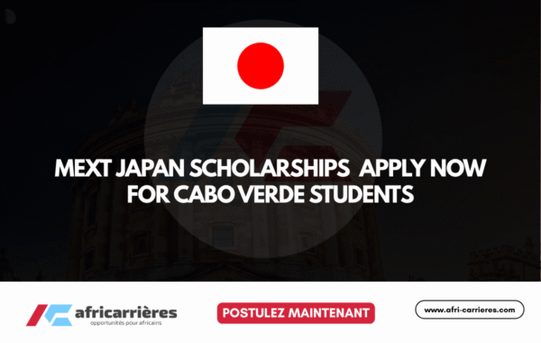 Mext scholarship japan cabo verde 2026 Apply Now for Students