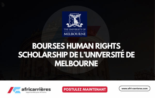BOURSES Human Rights Scholarship DE LUniversite de Melbourne 2026