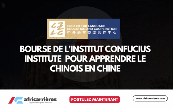 Bourse de lInstitut Confucius Institute 2026 pour apprendre le chinois en Chine