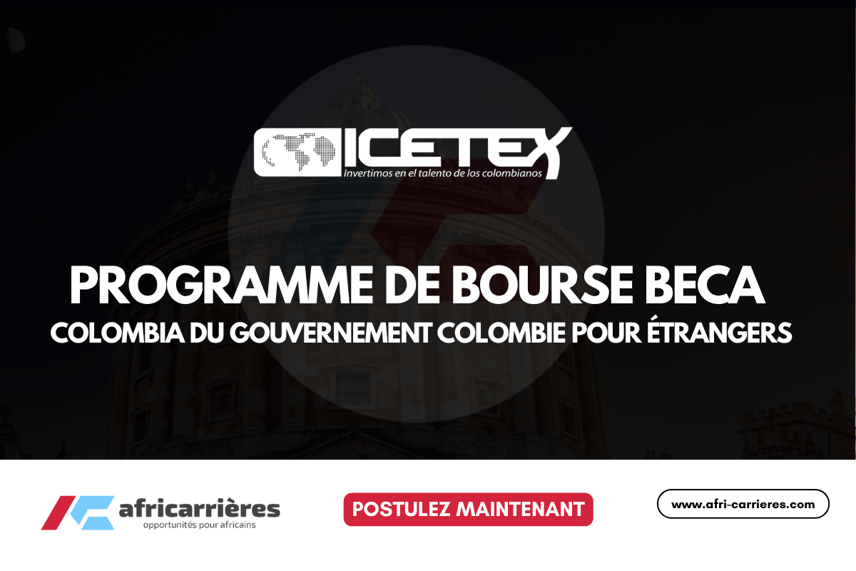 Programme Beca Colombia 2026 bourse pour étudier en Colombie