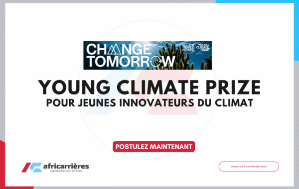 Young Climate Prize 2026 pour jeunes innovateurs du climat