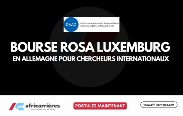 Bourse Rosa Luxemburg en Allemagne pour chercheurs internationaux 2026